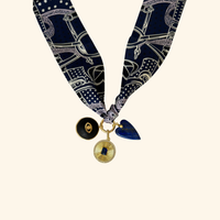 Boho Sea Bandit Scarf Necklace