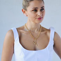 Golden Coral Necklace Shop Jewelry at MCHARMS
