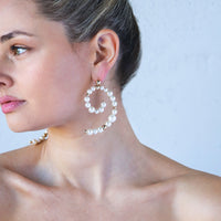 Pearl Statement Earrings Shop Jewelry at MCHARMS