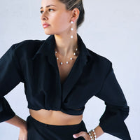 Cascade Pearl Necklace