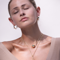 Single Golden Orb Choker Shop Jewelry at MCHARMS