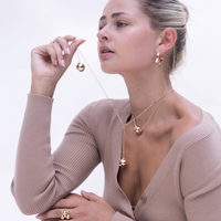 Mcharms Golden Orb Stack Shop Jewelry Necklaces at MCHARMS