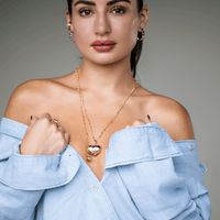 Puffy Heart Adjustable Necklace Shop Jewelry at MCHARMS