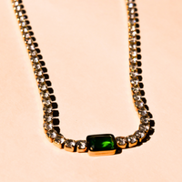 Emerald Holiday Bracelet