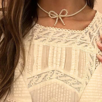 Fancy Bow Necklace