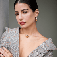 Single Golden Orb Choker Shop Jewelry at MCHARMS