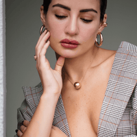 Single Golden Orb Choker Shop Jewelry at MCHARMS