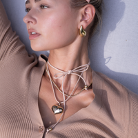 Sweetheart Leather Necklace