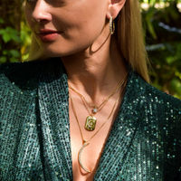 Crescent Moon Stack Shop Jewelry Mcharms Necklace