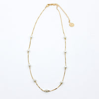 SHOP HANDMADE NECKLACES MCHARMSDainty Pearl Necklace Shop handmade Jewelry Online at MCHARMS