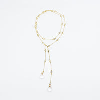 Adjustable gold plated diamond by the yards necklace with clear stone drop and cz detail. Can be worn three different ways as a choker, a necklace, and a lariat. 39 inches in length. Clear Stone Drop Choker. Gold and Diamond Lariat. Gold. Diamond. Gold Necklace. Necklaces. Gold and diamond choker. Handmade Jewelry. Miami Jewelry. Affordable Sustainable Jewelry. Affordable Prices. Jewellery. Jewelry stores. Shop Jewelry. MCHARMS. Handcrafted Jewelry. Miami Jewelers. Miami based Jewelry. Customized Jewelry.