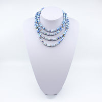 Blue Tie Dye Custom Necklace I MCHARMS