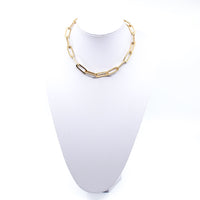 Iced Links I MCHARMS Brazilian gold plated large paper clip links set with cz along the edges. Can be worn as a choker or necklace and be adjusted shorter. 14 inches or 16 1/2 inches in length. Handmade Jewelry. Miami Jewelry. Affordable Sustainable Jewelry. Affordable Prices. Jewellery. Jewelry stores. Shop Jewelry. MCHARMS. Charms. Handcrafted Jewelry. Handmade Jewelry in Miami, FL, United States. Miami Jewelers. Miami based Jewelry. Miami-Based Jewelry. Customized. Jewelry stores near me.