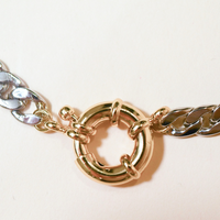 Mcharms Silver Cuban Link Chain Necklace Shop Jewelry at MCHARMS