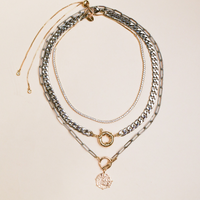 Mcharms Silver Cuban Link Chain Necklace Shop Jewelry at MCHARMS