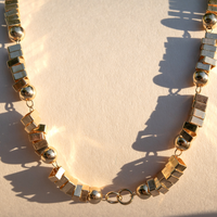 Block Chain Necklace New Jewelry Spring Collection at MCHARMS