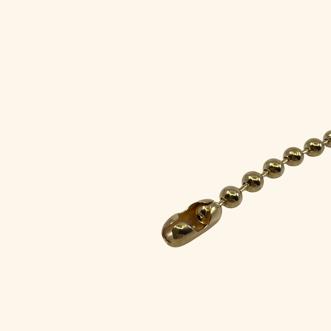 Gold Ball Link Bracelet