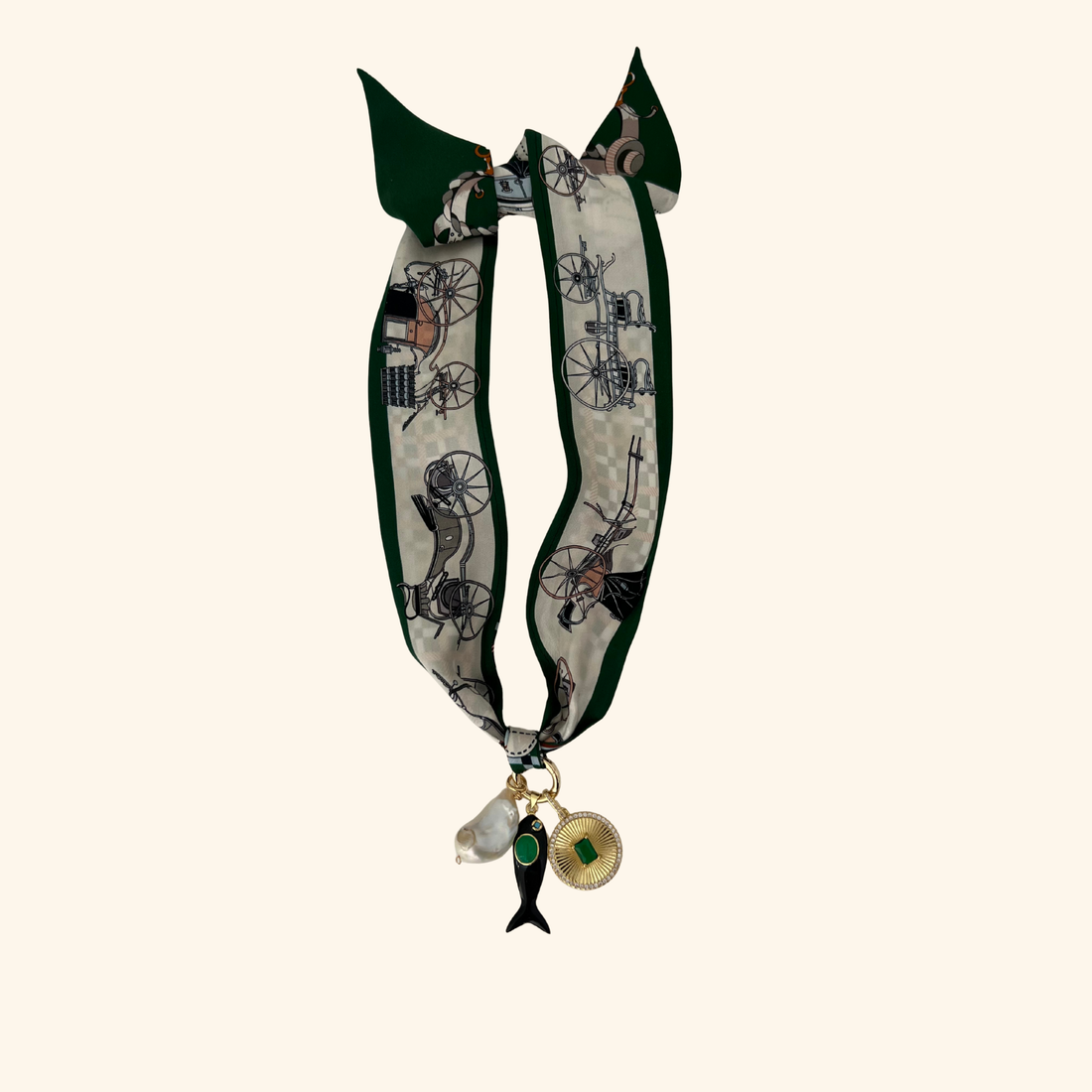 Talisman Tide Scarf Necklace