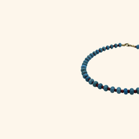 Bleu et Rouge Beach Beads Necklace