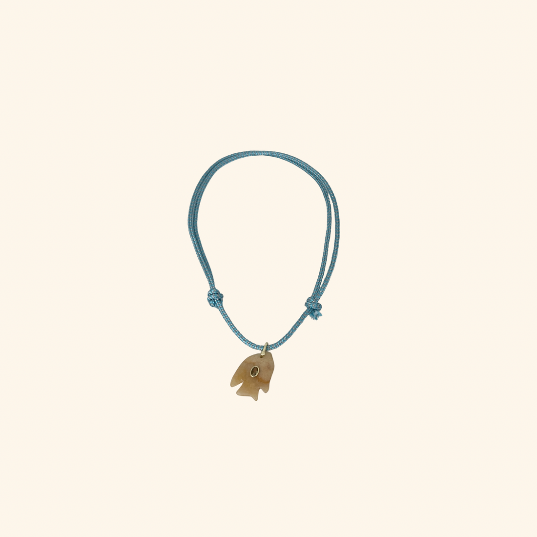 Laguna Charm Marine Rope Necklace
