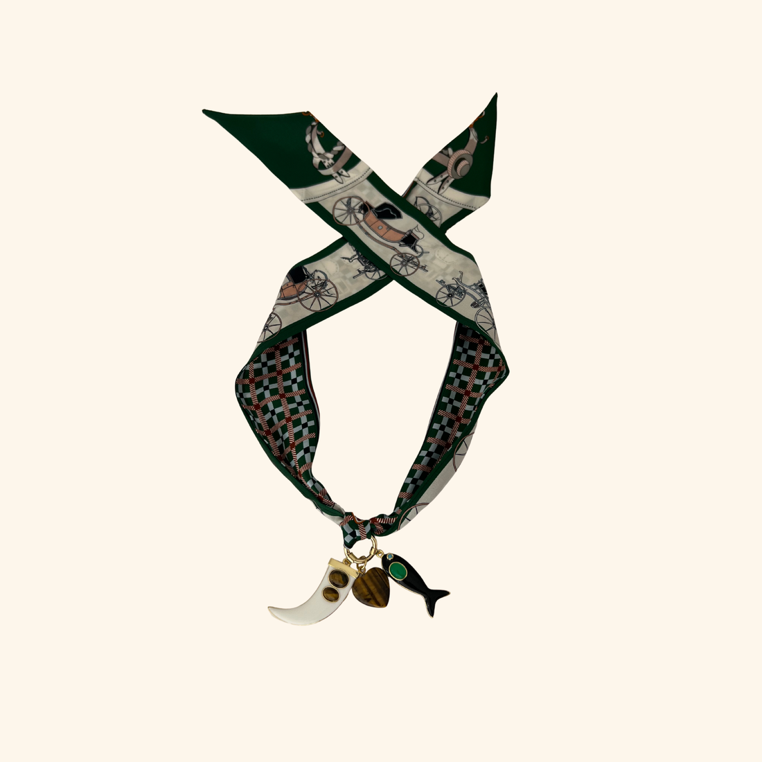 Love Bandit Scarf Necklace