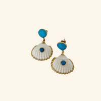 Lagoon Drop Earrings
