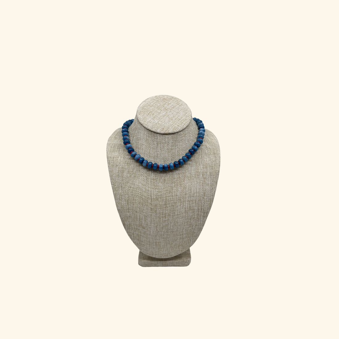 Rojo Laguna Beach Beads Charm Necklace