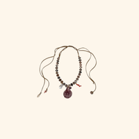 Drift Blush Shell Tie Necklace