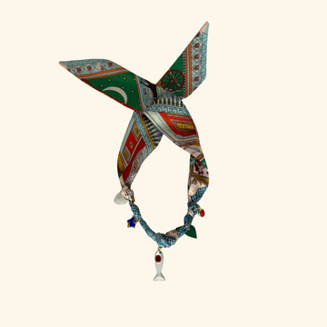 Whimsical Sea Scarf Necklace