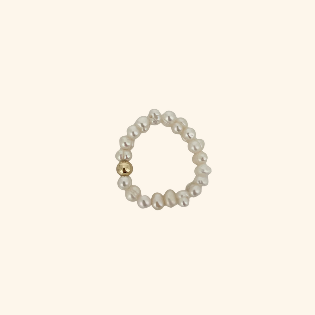 Mini Pearl Stretch Ring