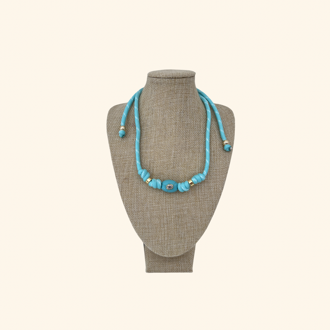 The Solstice Beach Bead Rope Necklace