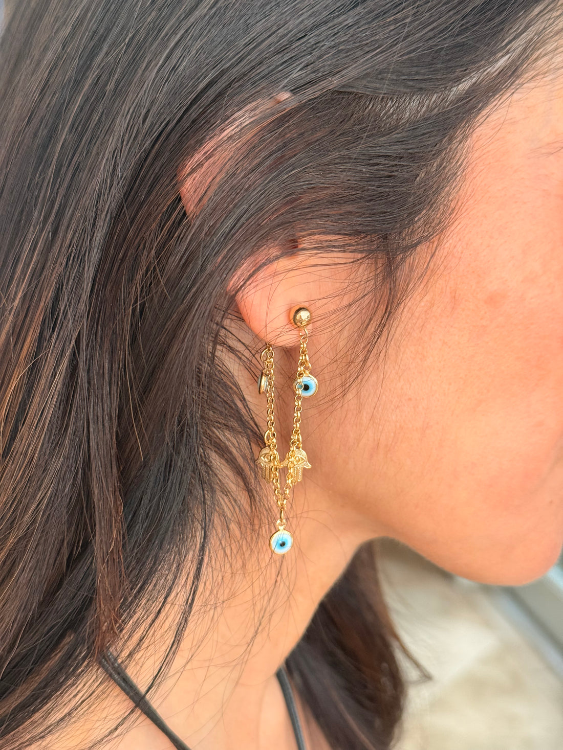 The Divine Signs Drop Earrings
