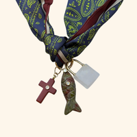 The Saint-Tropez Scarf Necklace