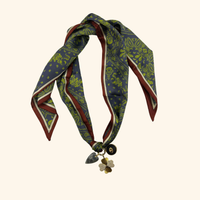 Charmed Eye Bandit Scarf Necklace