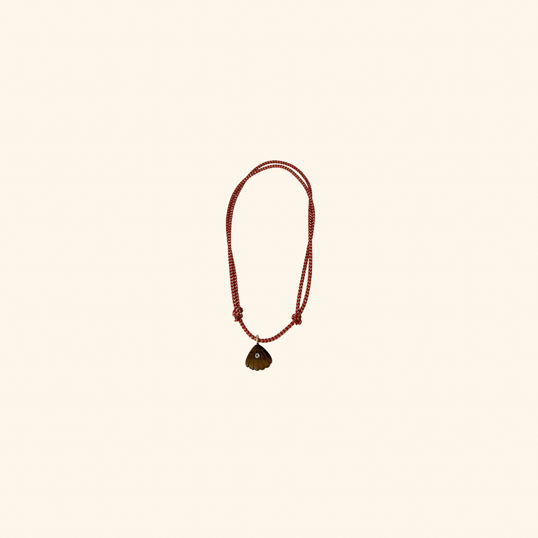 Laguna Charm Marine Rope Necklace