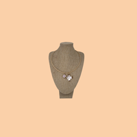 Big Mother of Pearl Cross Charm