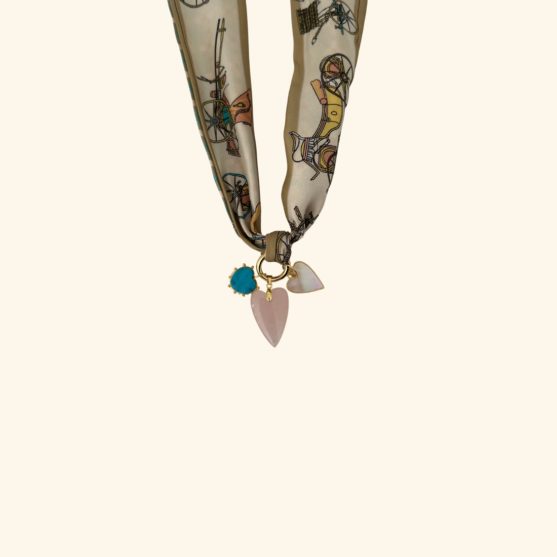 Trois Amours Necklace