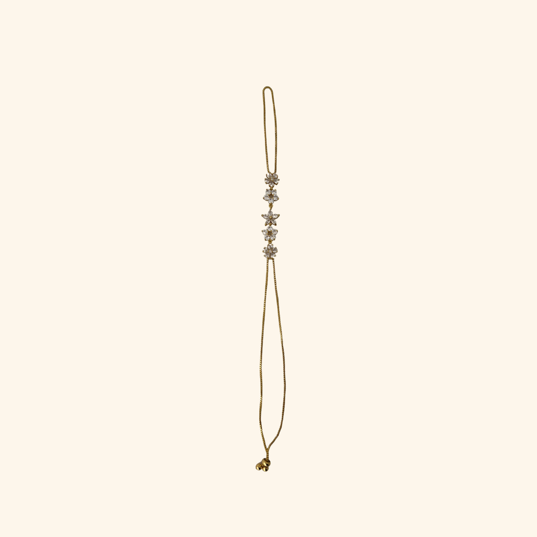 Crystal Flower Hand Chain