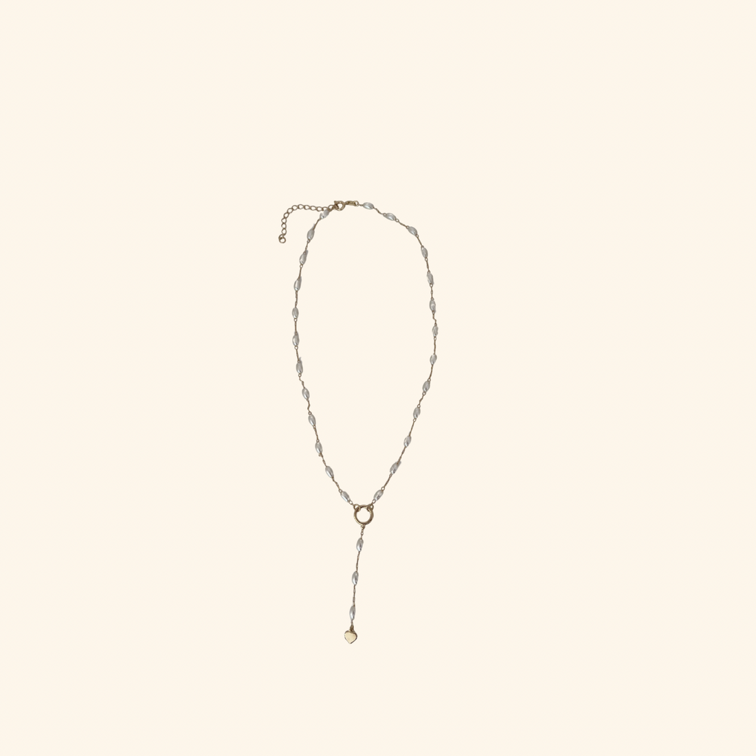 Rice Pearl Lariat