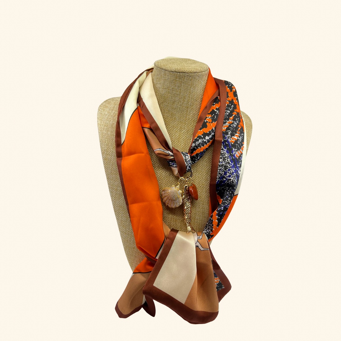 Drifted Treasures Scarf Necklace