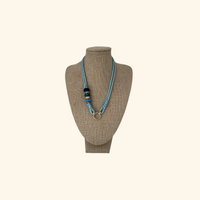 Laguna Beaded Marine Rope Necklace
