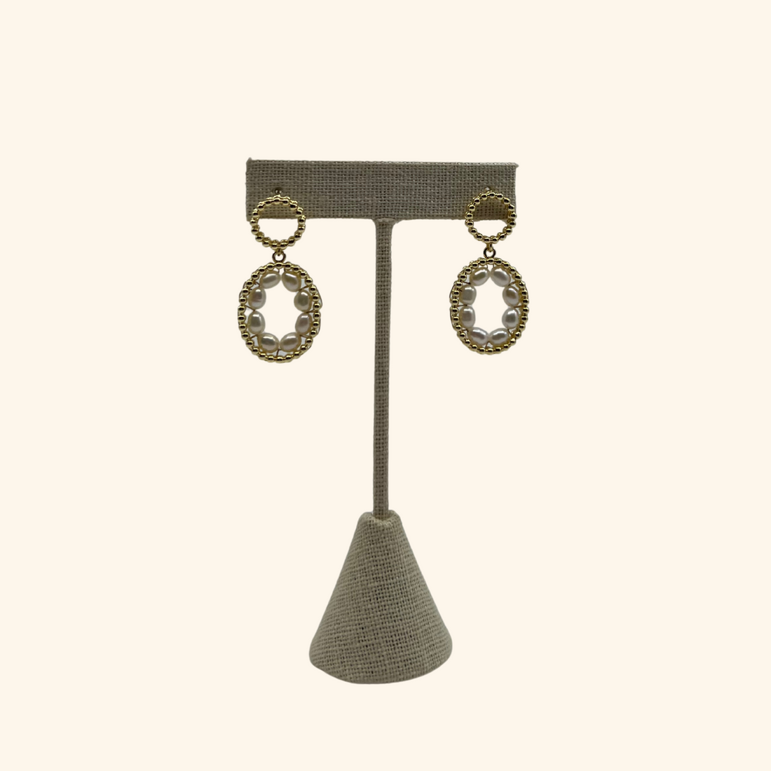 Pearl Eclipse Earrings