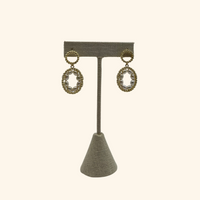 Pearl Eclipse Earrings