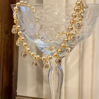 Diamond drop Necklace