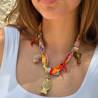 Charmé Méditerranée Scarf Necklace