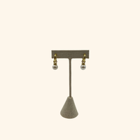 Removable Pearl Hoop Earrings