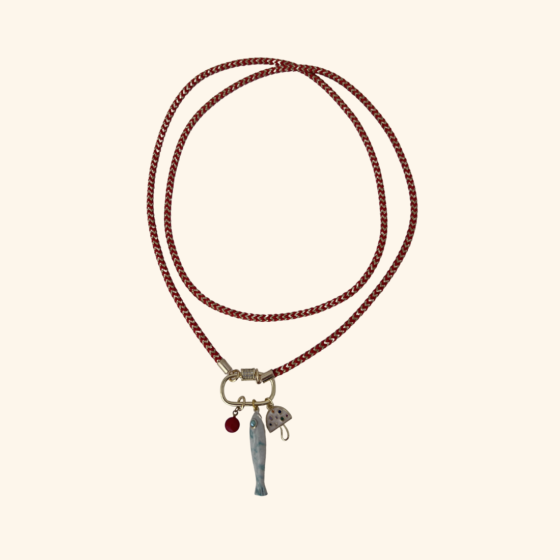 Marina Rope Charm Necklace