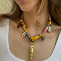 Cayman Escape Scarf Necklace