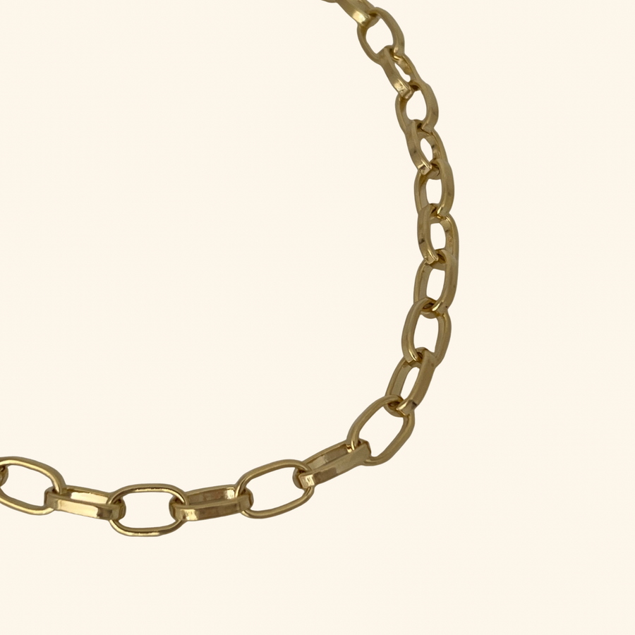 Rounded Square Link Chain