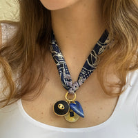 Boho Sea Bandit Scarf Necklace